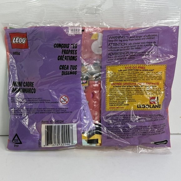 Lego Dots Mini Frame #30556 Customizable85 Pieces Create Your Own Design New - Picture 2 of 12